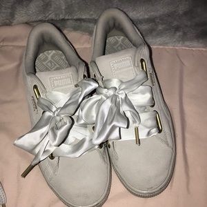 grey suede Heart Galaxy Women’s puma Sneakers